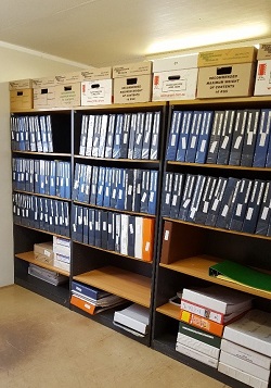 Display of completed scanning work Display of completed scanning work